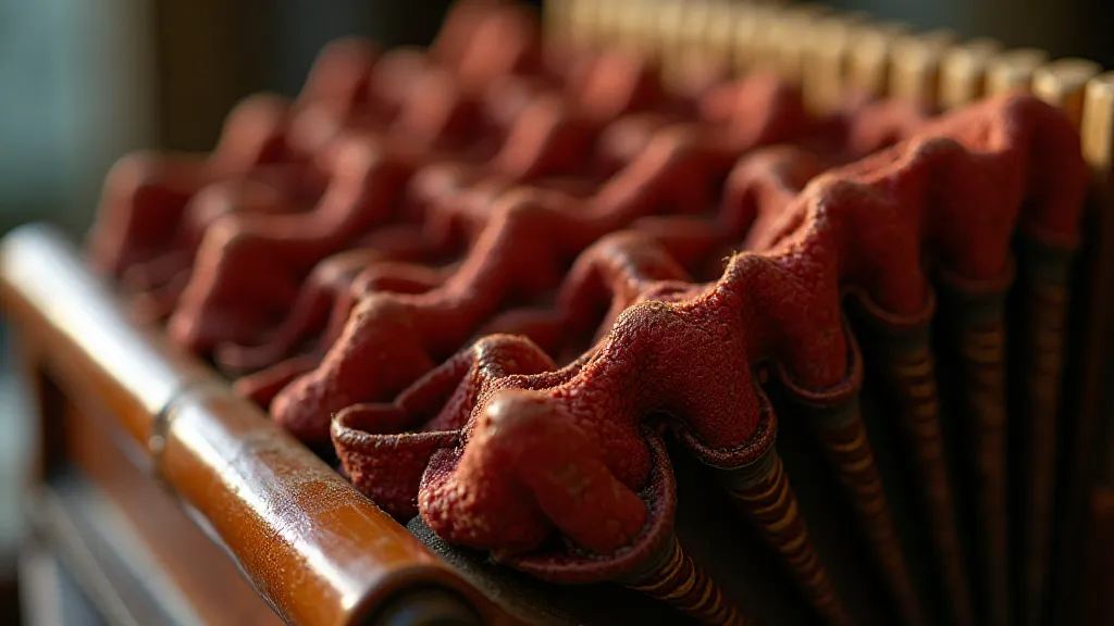 Accordion bellows detail