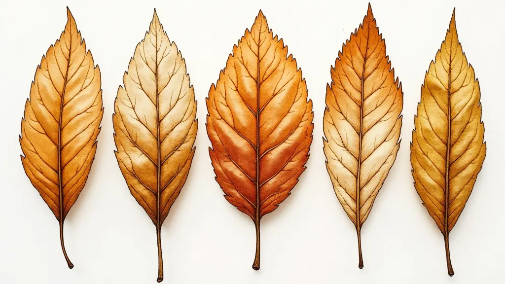 Collection of leaves illustration