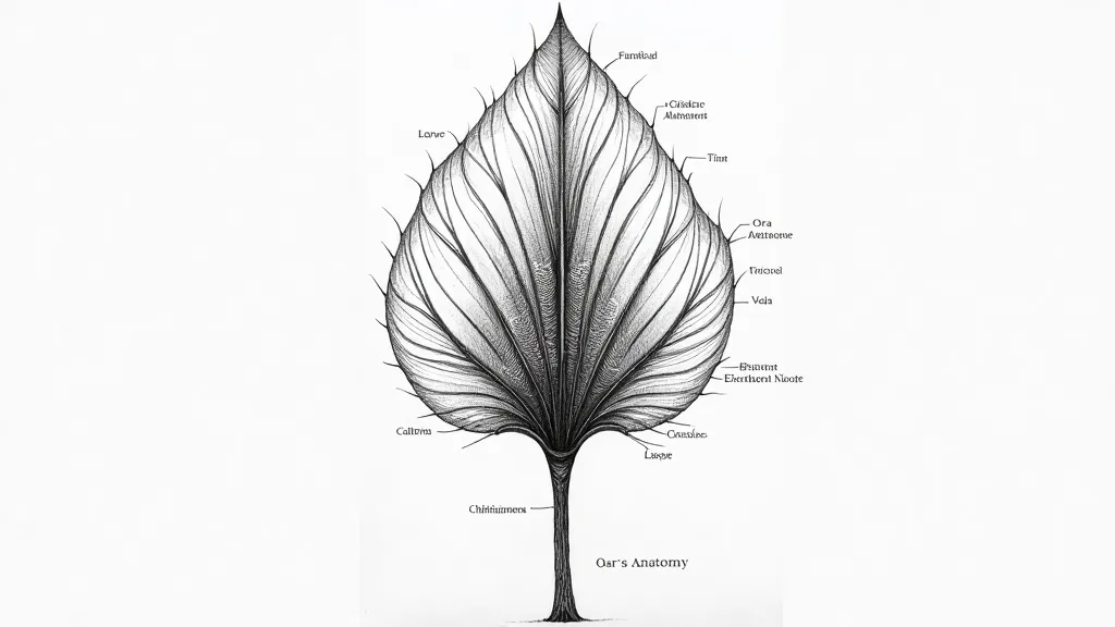 Lily leaf anatomy diagram