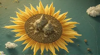 Floral Cartography: Mapping the Inner Landscape of a Bloom